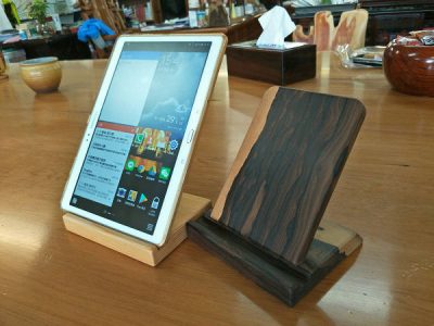 原木實木手機平板架(2)