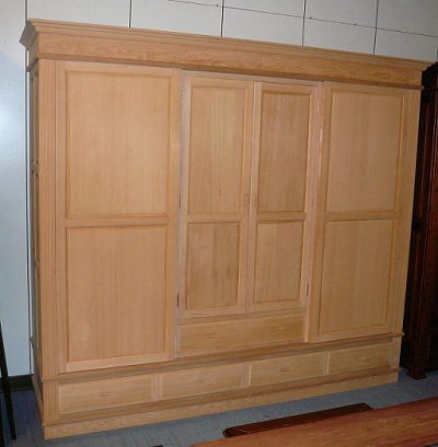 檜木實木衣櫃