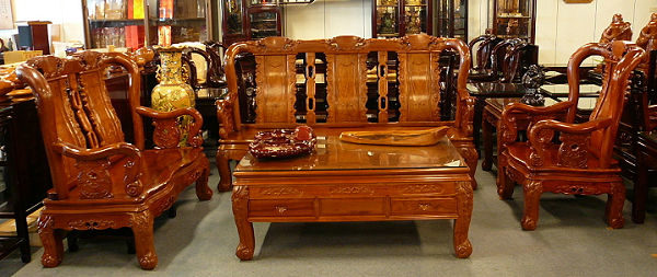 原木實木沙發01