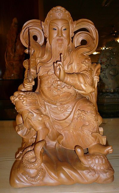 樟木玄天上帝,上帝爺神像(二度漆)06