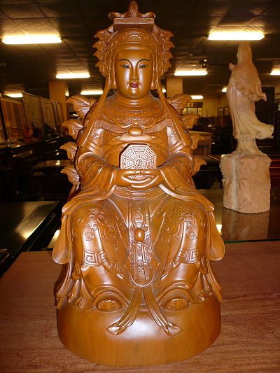 梟楠木地母娘娘神尊