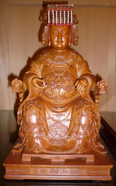 梟楠木天上聖母媽祖16