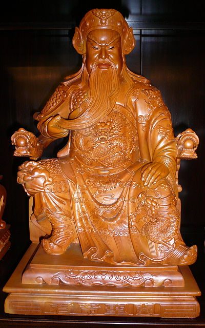 梟楠木關聖帝君220