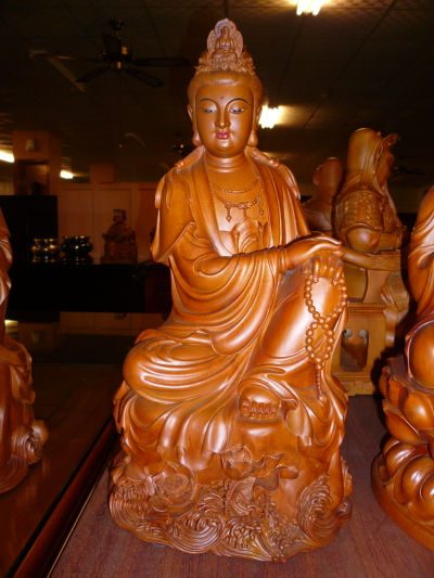 梟楠木念珠觀音26