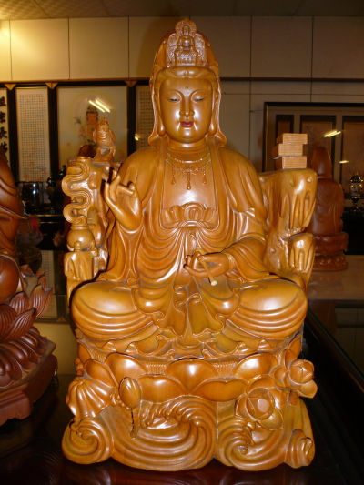 實木神像24